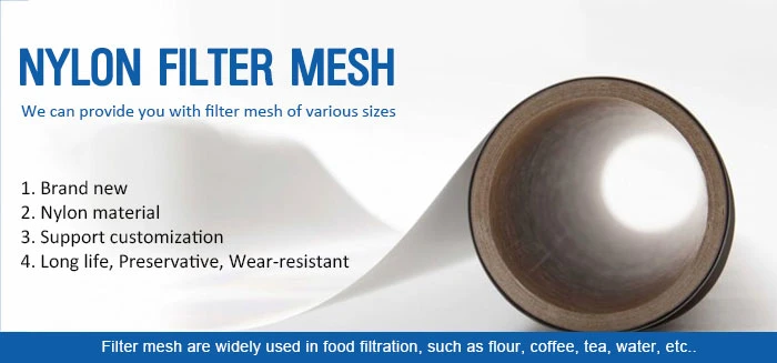 Profession Hard Netting 40-400 Mesh 100% Nylon Filter Mesh Fabric for Filter Elements
