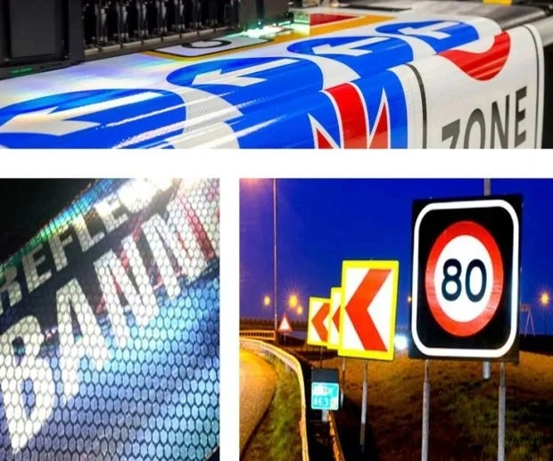 Reflective Film for Traffic Road Sign Reflective Sheeting Roll Reflective Signs Sheeting