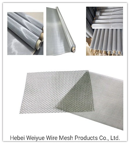 High Density 100 200 Mesh Pure Nickel Rotary Printing Nickel Wire Mesh Screen Wire Mesh Square Hole Wire Mesh