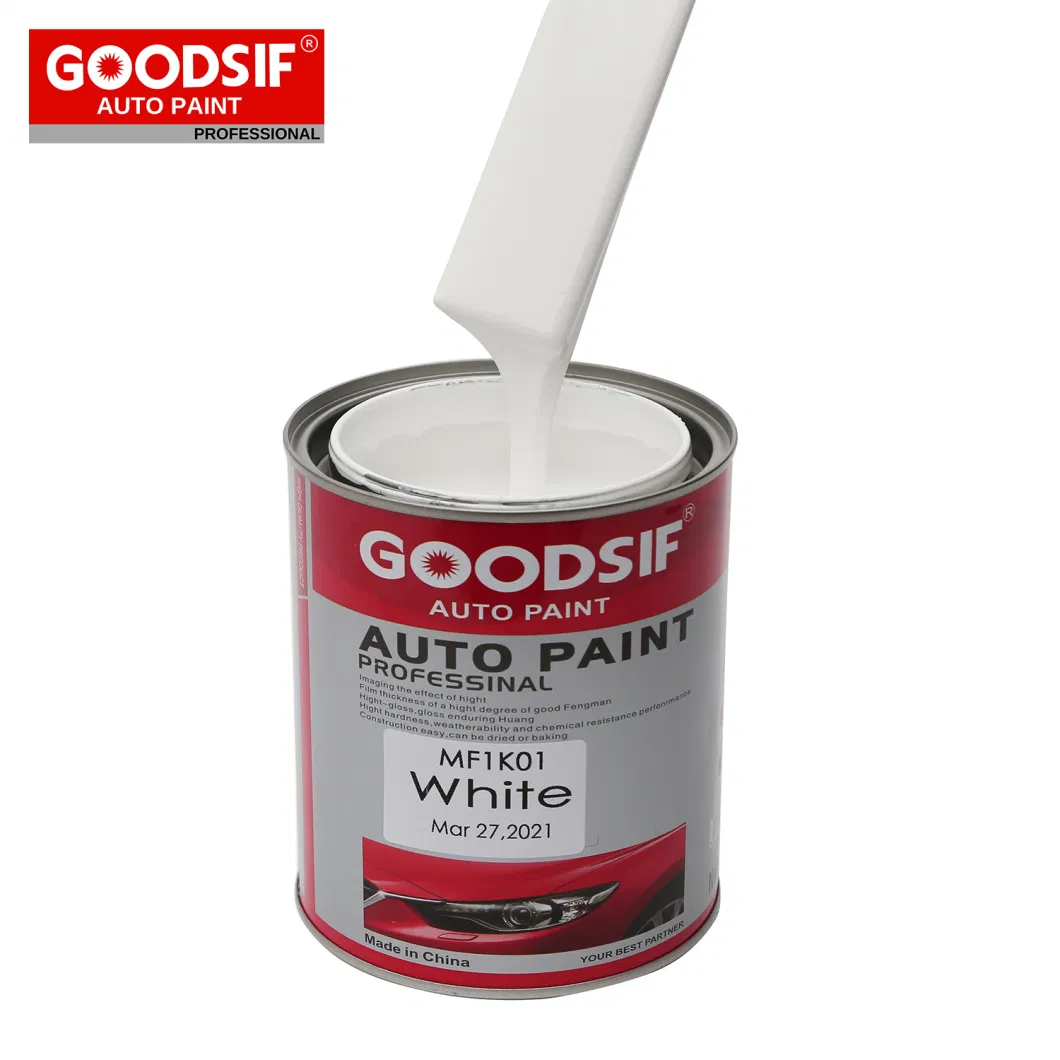 Automotive Refinish Car Paint Liquid Coating Acrylic Solvent Lacquer 2K Series Full Range Auto Paint for Buses Repair
