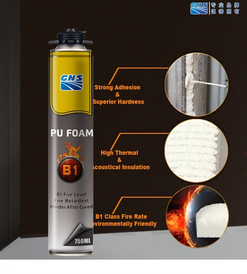 Special Use High Quality Filling The Gap Foam for Fire-Retardant Polyurethane Foam for Fire Resistant