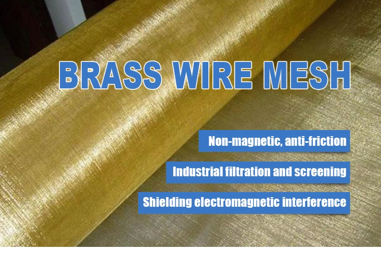 High Quality 200 250 Brass Screen Wire Mesh for Printing