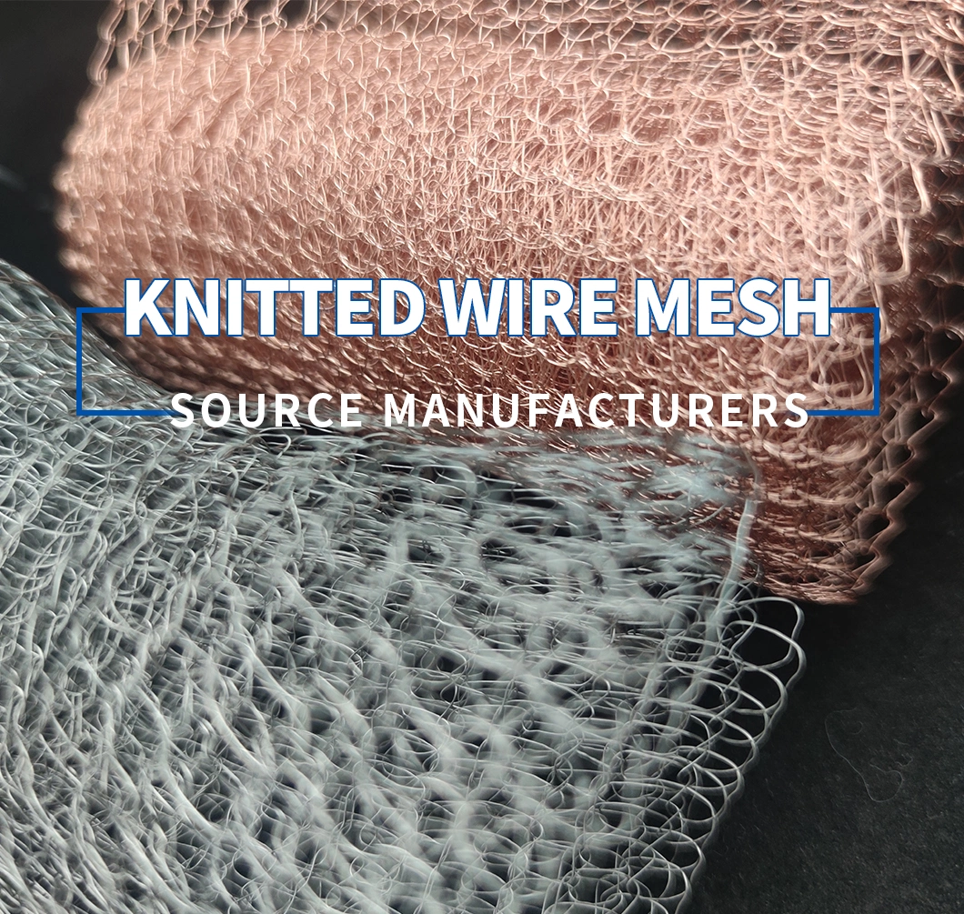 Gas and Liquid Filter Element Knitted Woven Wire Mesh