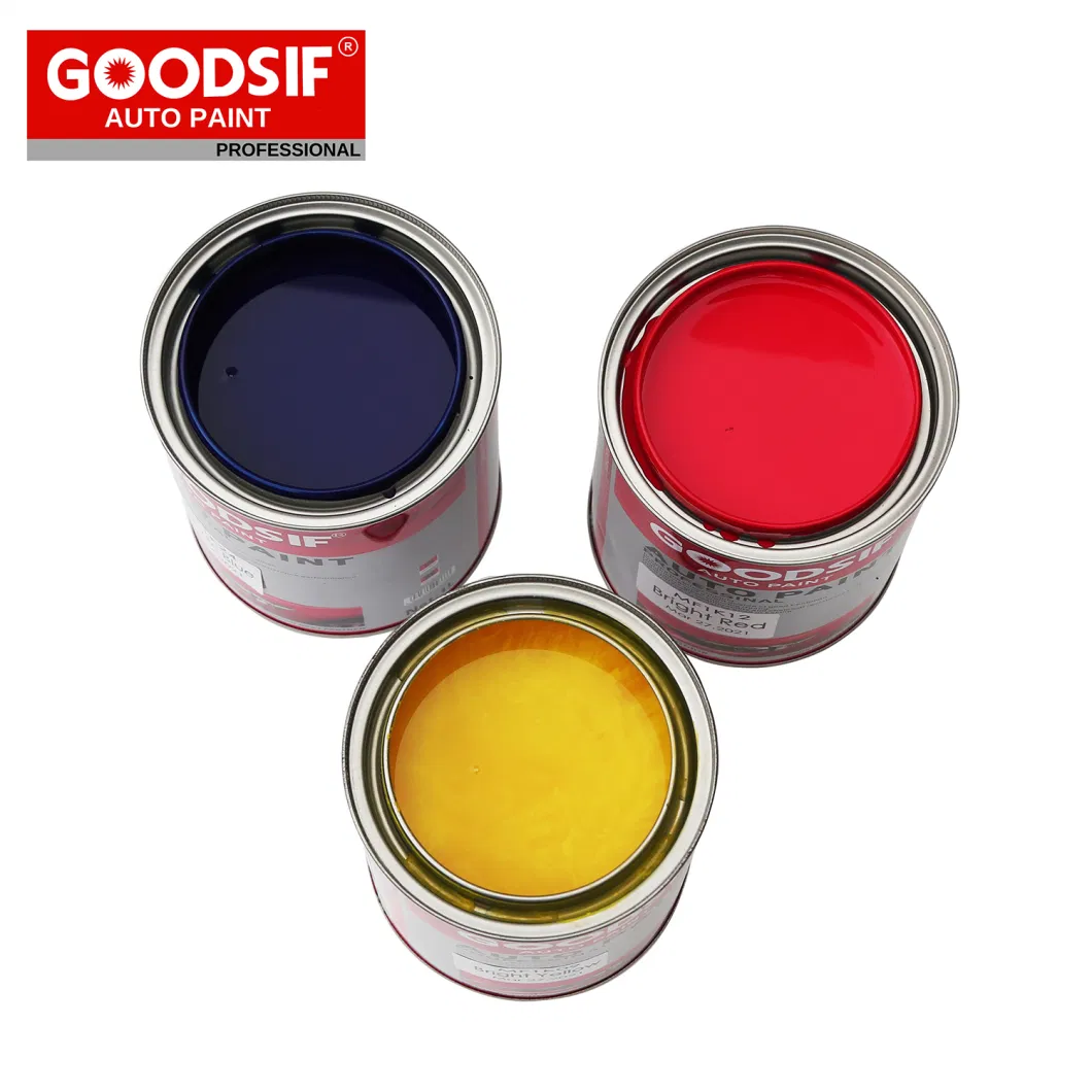 Automotive Refinish Car Paint Liquid Coating Acrylic Solvent Lacquer 2K Series Full Range Auto Paint for Buses Repair